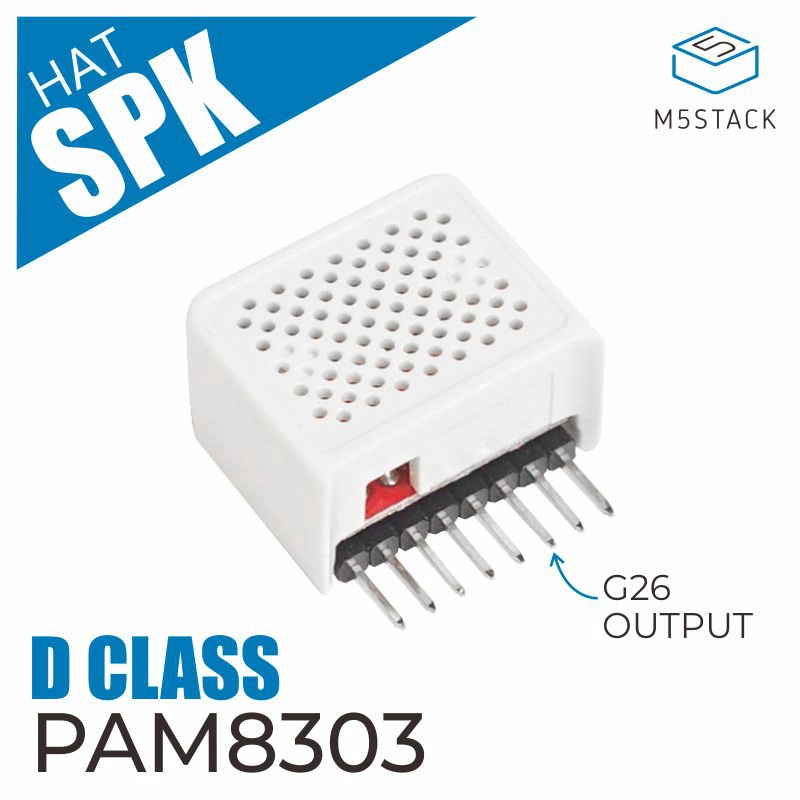 M5Stack Core2 - Chapéu de alto-falante oficial M5Stack M5StickC