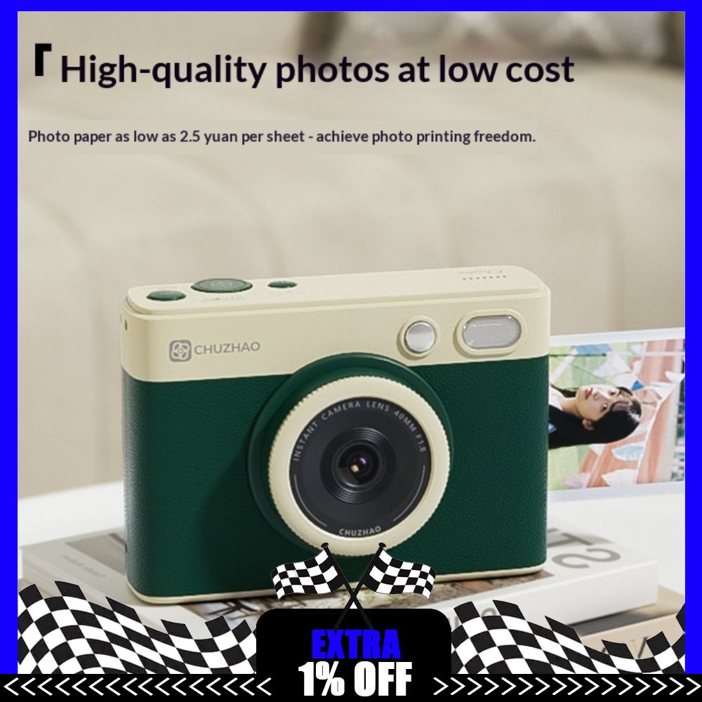 D1 Mini Pro - Câmera Instantânea Digital CHUZHAO D1 Pro,