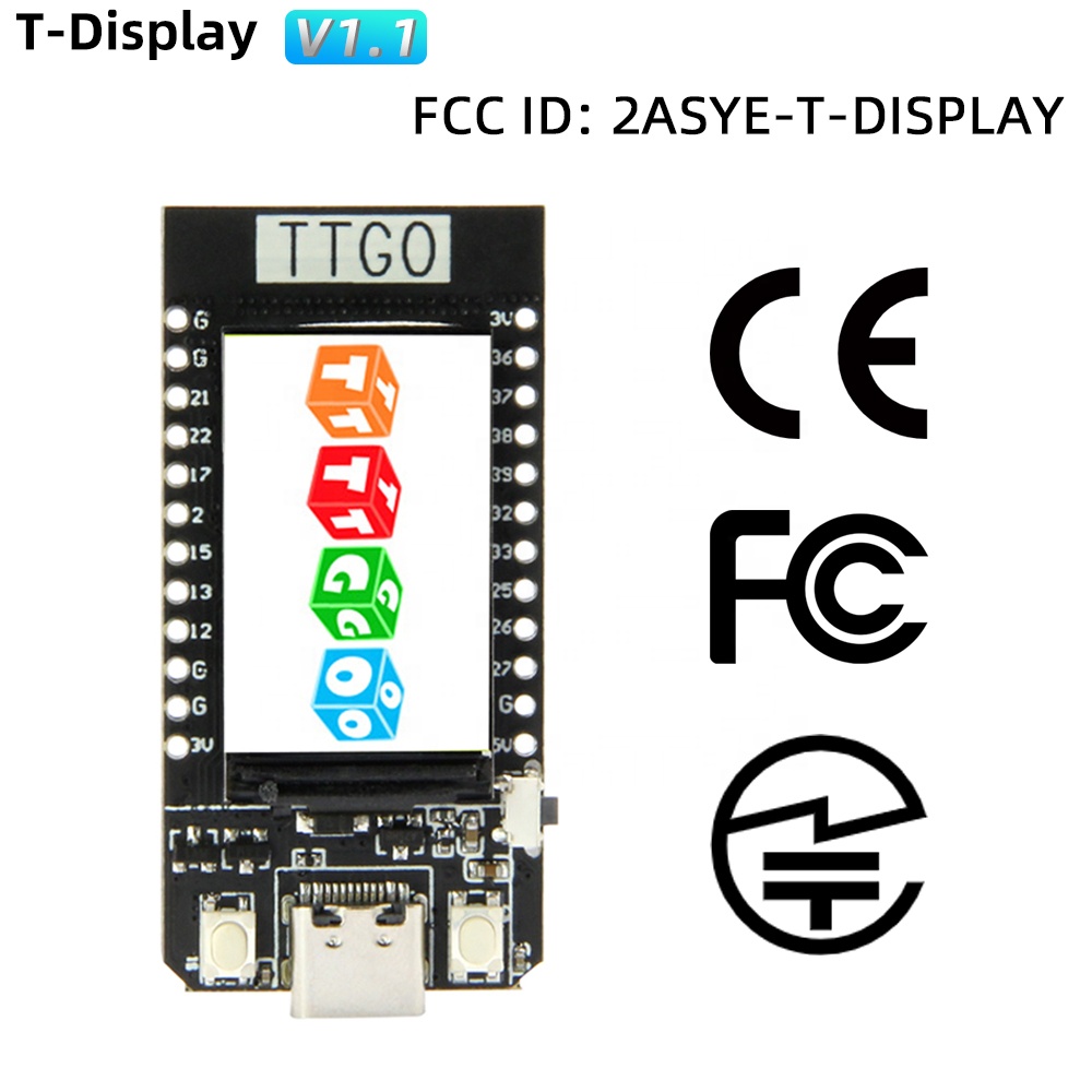 TTGO T-Display ESP32 1.14 ''LC - Ttgo Tdisplay avaliação e preço