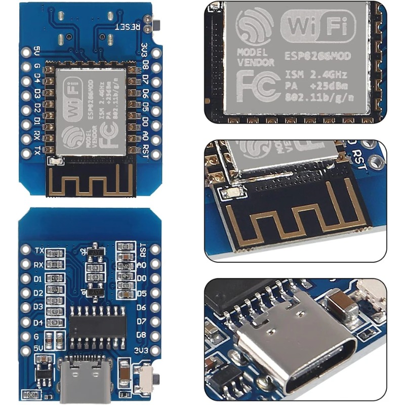 Esp8266 ESP-12F mini d1 nodemc - Nodemcuv2 avaliação e preço