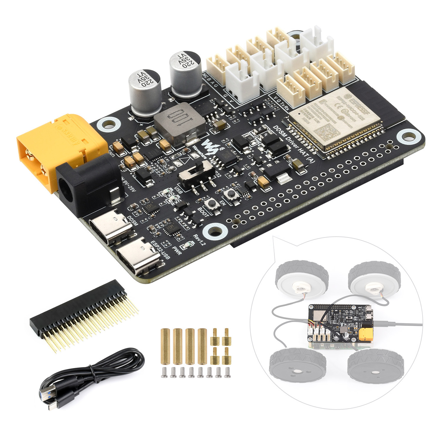 Placa de driver de servo motor - Doit Esp32 avaliação e preço